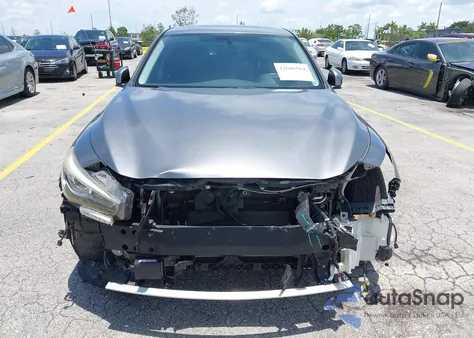 2018 Infiniti Q50 3.0T Luxe from USA, damaged, VIN JN1EV7AP0JM351614